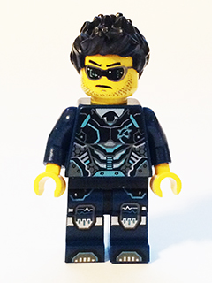LEGO Minifigure-Agent Steve Zeal-Ultra Agents-UAGT022-Creative Brick Builders